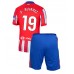 Atletico Madrid Julian Alvarez #19 Hjemmedraktsett Barn 2024-25 Kortermet (+ Korte bukser)